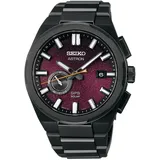Seiko Astron GPS Solar Herrenuhr Titan/Lila LE