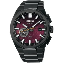 Seiko Astron GPS Solar Herrenuhr Titan/Lila LE