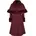 Hell Bunny Vintage Mantel - Capulet Coat Dunkelrot L - rot - L