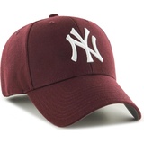'47 47 Brand Cap Relaxed Fit MLB New York Yankees, Rot, (One Size)