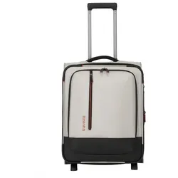 Travelite Crosslite 2 Rollen Kabinentrolley 54 cm natur