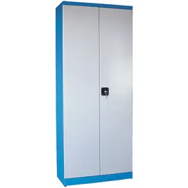 B2B Partner Werkstattschrank Metall 1100 mm x 1920 mm x 380 mm grau