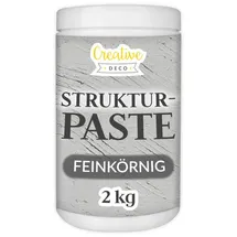 Creative Deco Strukturpaste 2 kg Grau