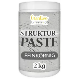 Creative Deco Strukturpaste 2 kg Grau