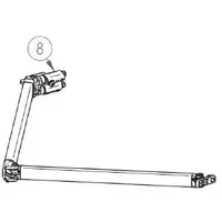 Thule Omnistor Gelenkarm rechts für Markise 3-4,5 m