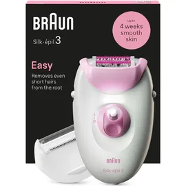 Braun Silk-épil 3 3-031 Rosa/Weiß