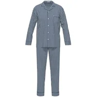 Seidensticker Pyjama in Dunkelblau | Gr.: 4XL