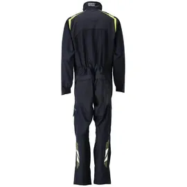 Mascot Overall Knietaschen, Stretch-Einsätze Kombination Multisafe, schwarzblau/hi-vis gelb 4XL