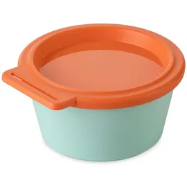 Koziol Nora Box rund grün-orange 25,0 cl