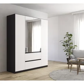 Rauch ORANGE MAINZ«, mit Spiegel Garderobe Garderobenschrank grifflose Front mit Spiegel, Außentüren mit Push-to-Open Funktion