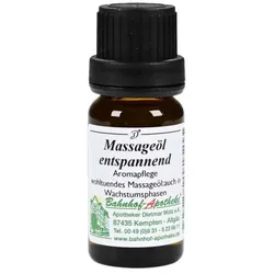 Bahnhof-Apotheke Massageöl entspannend 10ml