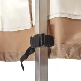 Lumaland Grillabdeckung 183 x 68 x 133 cm Beige