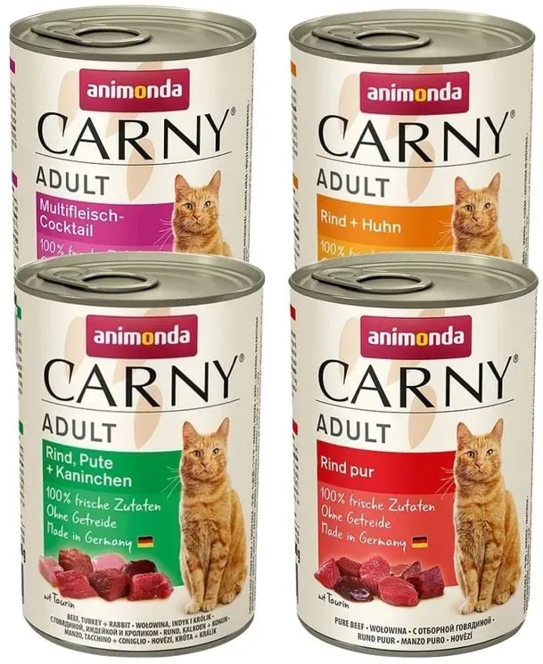 ANIMONDA Carny Adult Mixpaket 4 x 400g