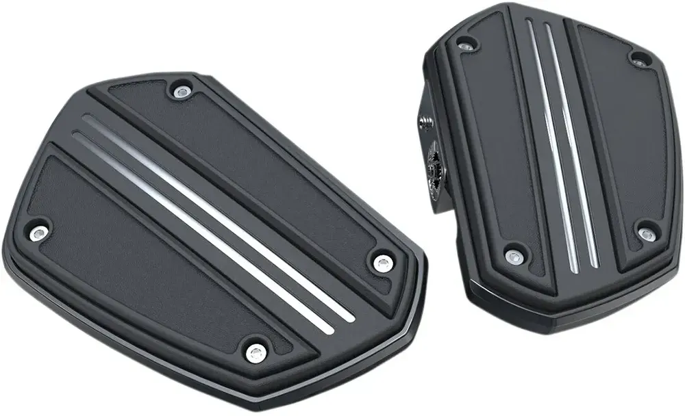 Ciro Twin Rail 60321 Trittbretter - Black / Chrome - One Size
