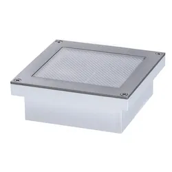 PAULMANN 94336, Bodenbeleuchtung für den Außenbereich, Grau, Metall, Edelstahl,
