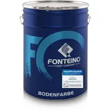 Fonteino Bodenfarbe Bodenbeschichtung Betonfarbe Betonbodenfarbe Kellerboden, geruchsarm - Betongrau 2,5L