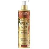 Eveline Cosmetics Eveline Brazilian Body 5-in-1 Feuchtigkeitsspendende Bräunungslotion - Natürliche Goldene Bräune mit Kokosöl, Kakaobutter und Paranussöl - 200ml