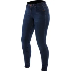 Dainese Skinny Damen Motorrad Jeans, blau, Größe 33