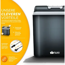 tillvex Kühlbox elektrisch 24 l