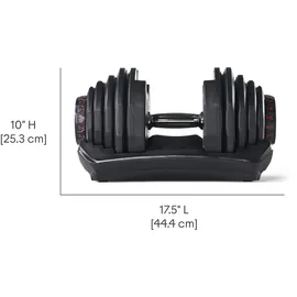 Bowflex Verstellbare Hanteln 2x40 kg schwarz / rot