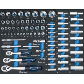 Güde Werkstattwagen GW7 Black Line 165-tlg.