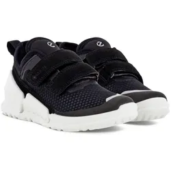 ECCO Sneaker Biom K1 (Textil/Leder, wasserdicht) schwarz Kinder
