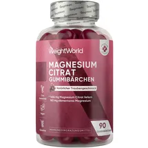 WeightWorld Magnesium Gummibärchen 125 mg 90 St.