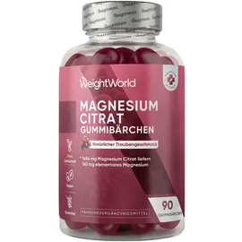 WeightWorld Magnesium Gummibärchen 125 mg 90 St.