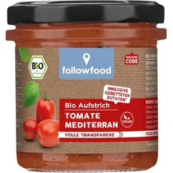 followfood Aufstrich Tomate mediterran bio