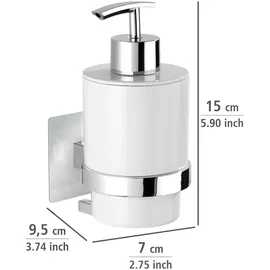 Wenko Seifenspender Quadro Weiß