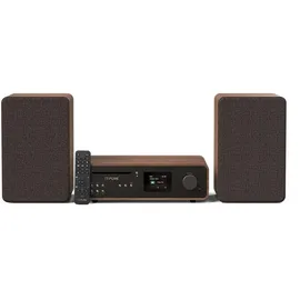 Pure Classic Stereo Coffee Black/Walnut EU/UK