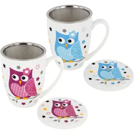 Wurm Teetasse 0,11 l Weiß 3 St.