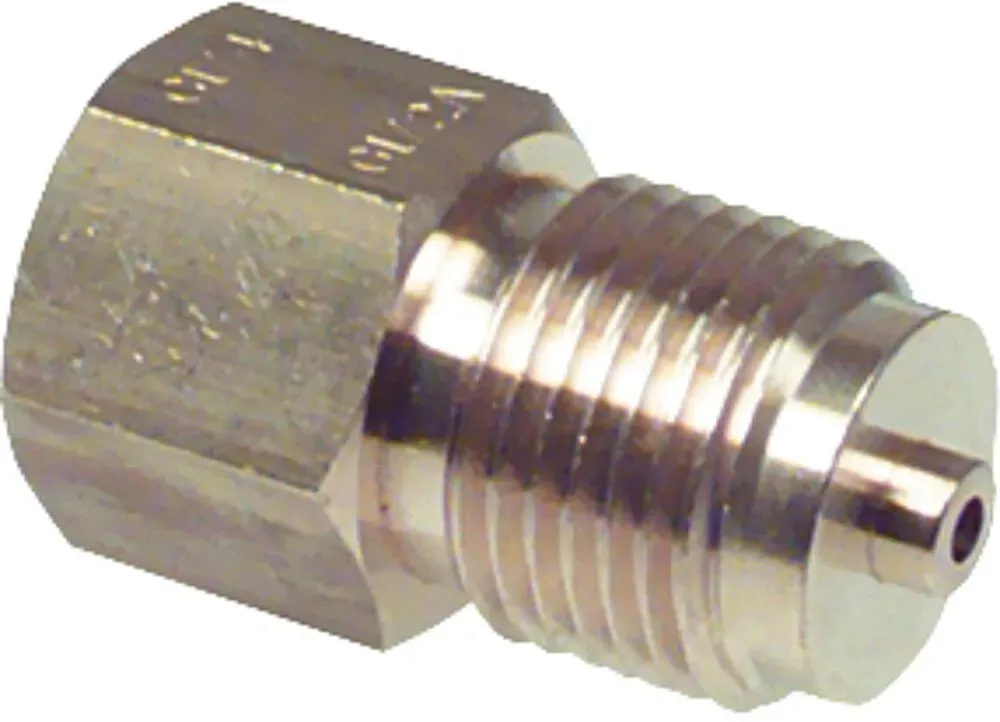 Manometerzubehör Reduzier-und Übergangsstück Muffe 1/2'' x Zapfen 1/4''