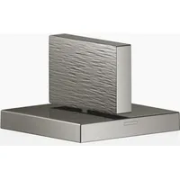 Dornbracht MEM Seitenventil, linksschließend, warm, mit linearer Struktur, 20005783-19,