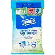 Tempo fresh to go Protect, antibakteriell, alkoholfrei, 10 Tücher