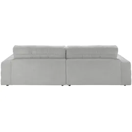KAWOLA Big Sofa LANA Stoff grau