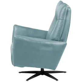 Ravensberger Werkstätten Sessel Atlanta Leder 80 x 107 x 83 cm grau elektrisch