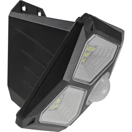ChiliTec LED Solar Wandleuchte 'SWL 722' PIR Bewegungsmelder, 72 LEDs, IP65 - Weiß