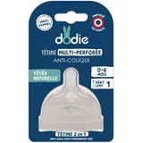 Dodie Mehrfach gelochter Sauger, Durchflussmenge 1 0-6 Monate