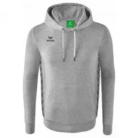 Erima Essential Team Hoodie hellgrau melange/slate grey S