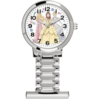 Disney Princess Damen Analog Quarz Uhr mit Metall Armband PN3000ARG