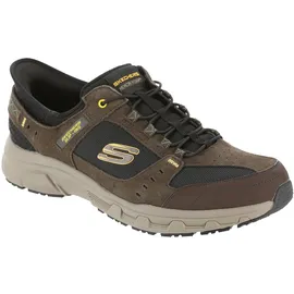 SKECHERS Herren Oak Canyon Consistent Winner Wanderschuh, Braun Schwarz, 45 EU