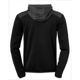 Kempa Emotion 2.0 1/4-Zip Hoodie schwarz/anthrazit 140