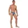 HOM Badeslip Swim Micro Briefs Blau/Weiß L