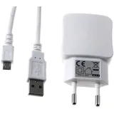 Multi-Ladeadapter mit 2x USB 2,1A inkl. Ladekabel für Samsung Galaxy S5 / S6