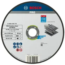 Bosch PRO Standard for Inox Trennscheibe gerade - 2608619771