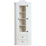 Dynamic24 Eckschrank New Mexico Kiefer massiv Weiss