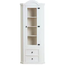 Dynamic24 Eckschrank New Mexico Kiefer massiv Weiss