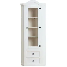 Dynamic24 Eckschrank New Mexico Kiefer massiv Weiss