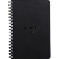Rhodia Touch Book, Doppelspirale, DIN A5 20 Bl extraweiß